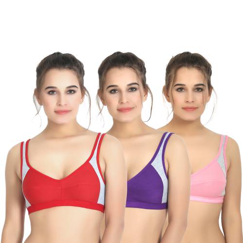 BRUCHI CLUB Women Sports Non Padded Bra