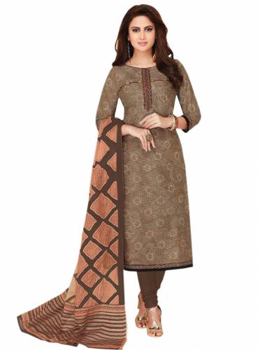 Ganapati Jeeya Unstitched  Pure Cotton Dress Material With Bottom And  Dupatta For Women